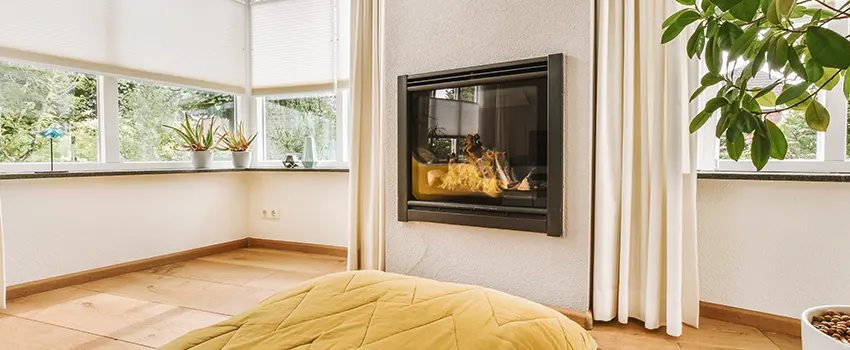 Residential Fireplace Ceramic Glass Installation in Hunters Creek, FL