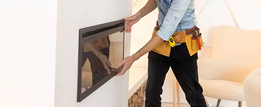 Metal Fireplace Installation in Hunters Creek, Florida