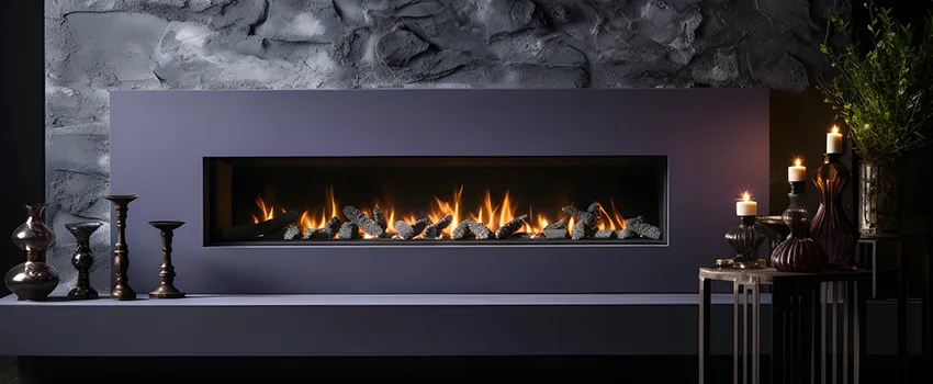 Ember Bed for Ventless Gas Fireplace in Hunters Creek, FL